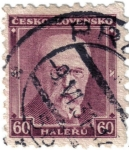 Stamps Czechoslovakia -  Tomáš Garrigue Masaryk