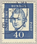 Stamps Germany -  Lessing