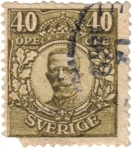 Stamps : Europe : Sweden :  Gustavo V de Suecia