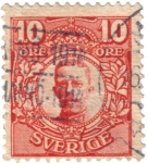Stamps Sweden -  Gustavo V de Suecia