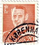 Stamps Denmark -  Frederick IX de Dinamarca