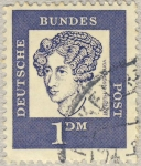 Stamps Germany -  Von Droste Hulshoff