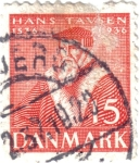 Stamps Denmark -  Hans Tavsen