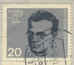 Stamps Germany -  Alfred Delp 2-11-1945