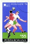 Stamps Romania -  Mundial Alemania 74