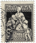 Stamps Romania -  Asistencia social