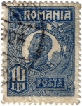 Stamps : Europe : Romania :  Rey Ferdinand de Rumania.