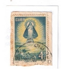 Stamps : America : Cuba :  NTRA SRA DE LA CARIDAD DEL COBRE PATRONA DE CUBA