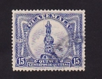 Stamps : America : Guatemala :  U.P.U. 1926 Monumento a Cristobal Colón