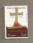 Stamps : Europe : Bosnia_Herzegovina :  Padre M. Divkovic, Primer escritor bosnio