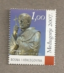 Stamps Bosnia Herzegovina -  Escultura
