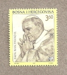 Stamps Bosnia Herzegovina -  Papa Juan Pablo II