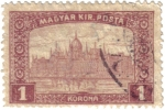 Stamps Hungary -  El Parlamento de Hungría