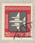 Stamps Germany -  DDR Avion