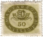 Stamps : Europe : Hungary :  Magyar Posta. Cifras