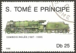 Stamps Africa - S�o Tom� and Pr�ncipe -  Ferrocarril inglés