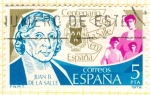 Stamps Spain -  Juan Bautista de la Salle