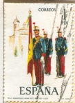 Stamps Spain -  Abanderado de Infantería Regimiento Inmemorial del Rey