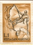 Stamps : Europe : San_Marino :  Alpinista