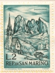 Stamps San Marino -  Sassolungo