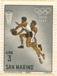 Stamps San Marino -  Olimpiadas de Tokyo