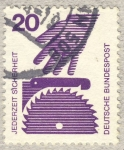 Stamps : Europe : Germany :  Jederzeit Sichereit