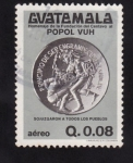 Stamps Guatemala -  Popol Vuh