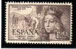 Stamps : Europe : Spain :  1951 V Centerario Isabel la Catolica Edifil 1100