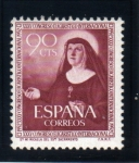 Stamps Spain -  1952 Congreso eucaristico en Barcelona