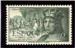 Stamps Spain -  1952 V Centenario Fernando el Catolico Edifil 1111