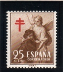 Sellos de Europa - Espa�a -  1953 Pro tuberculosos.Edifil 1123