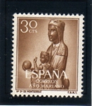 Sellos de Europa - Espa�a -  1954 Año Mariano: Ntra. Sra de Montserrat Edifil 1135