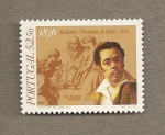Stamps Portugal -  150 Aniv Academia Portuense Bellas Artes
