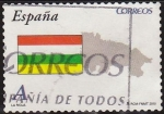 Stamps Spain -  ESPAÑA 2010 4525 Sello Autonomias La Rioja usado