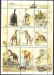 Stamps Madagascar -  dinosaurios