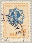 Stamps Turkey -  Selçuk Çinisi