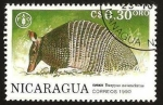 Stamps America - Nicaragua -  fauna, cusuco