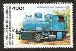 Stamps Guinea -  Locomotora