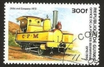 Stamps Guinea -  Locomotora
