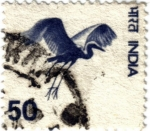 Stamps : Asia : India :  Ave de la India