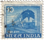 Stamps : Asia : India :  Locomotora eléctrica