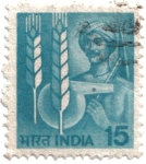 Stamps : Asia : India :  Oficios. India