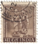 Stamps : Asia : India :  Artesanía de la India