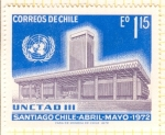 Sellos de America - Chile -  UNCTAD III