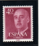 Stamps Spain -  1955 General Franco Edifil 1148