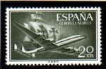 Stamps Spain -  1955 SuperContellation y Sta. Maria Edifil 1169