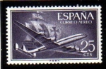Sellos de Europa - Espa�a -  1955 SuperContellation y Sta. Maria Edifil 1170