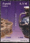 Stamps Spain -  ESPAÑA 2010 4543 Sello Ceramica Española Siglo XVIII usado