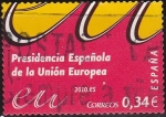 Stamps Spain -  ESPAÑA 2010 4547 Sello Presidencia Española en la Unión Europea usado
