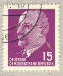 Stamps : Europe : Germany :  DDR Walter Ulbricht